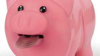 Motion-Sensing, Money-Eating Piggy Bank: A Haiku
